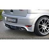 Rieger achteraanzetstuk | Corsa C: 06.03- (vanaf Facelift) - 3-drs., 5-drs. | stuk carbonlook abs | Rieger Tuning