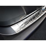 Achterbumperbeschermer | Nissan | Leaf 17- 5d hat. | RVS rvs zilver