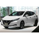 Achterbumperbeschermer | Nissan | Leaf 17- 5d hat. | RVS rvs zilver