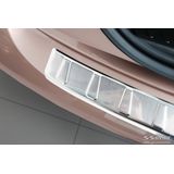 Achterbumperbeschermer | Fiat | 500e 20- 3d hat. | RVS rvs zilver