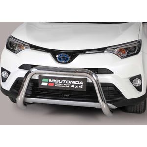 Pushbar | Toyota | RAV4 16-18 5d suv. | rvs zilver Super Bar RVS CE-keur