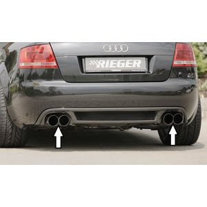 RIEGER einddemper li./re. Typ 14, Audi A4 (8H) Cabrio | A4 (8H): 04.02- - Cabrio | stk  | Rieger Tuning