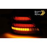 Achterlichten | Mercedes-Benz | C-klasse 00-04 4d sed. | Full LED | LED BAR | Dynamic Turn Signal | rood en smoke