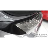 Achterbumperbeschermer | Opel | Corsa 19- 5d hat. | Edition / Elegance | Ribs | RVS rvs zilver