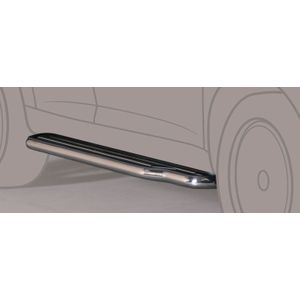 Side Bars | Toyota | Land Cruiser 100 02-07 5d suv. / Land Cruiser 100 98-02 5d suv. | rvs zilver Pedana RVS