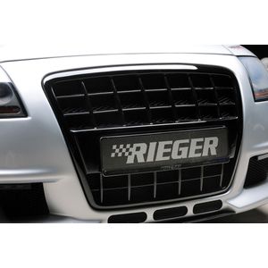 Rieger Grill met geïntegreerde kentekenplaathouder | TT (8N): 09.98- - Coupé, Roadster | stuk glanzend abs | Rieger Tuning