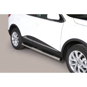 Side Bars | Renault | Kadjar 15- 5d mpv. | rvs zilver Grand Pedana RVS