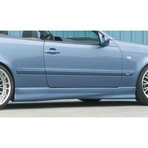 Rieger side skirt | CLK (W208) - Cabrio, Coupé | l stuk ongespoten abs | Rieger Tuning