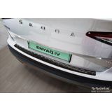 Achterbumperbeschermer | Skoda | Enyaq iV 21- 5d suv. | RVS zwart