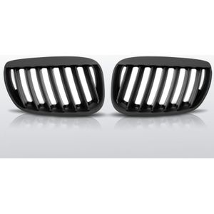 Grillen set | BMW X5 E53 2004-2006 | mat zwart