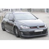 Rieger spoiler | VW Golf 7 VII GTI/ GTD 2013-2017 | ABS | glanzend zwart