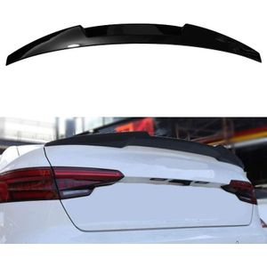 Achterspoiler | Audi | A4 2019- 4d sed. / S4 2019- 4d sed. | type B9 | M4-Style | glanzend zwart | 01