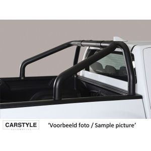 Roll Bar | Mercedes-Benz | X-klasse 18- 4d pic. | RVS zwart 2-pijps