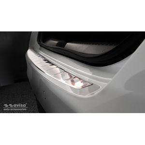 Achterbumperbeschermer | Mercedes-Benz | CLA-klasse Coupé 19- 4d sed. C118 | Ribs | RVS rvs zilver