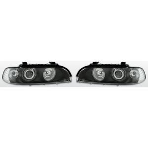 Koplampen Angel Eyes | BMW 5 Series E39 1995-2003 | zwart