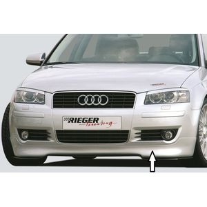 Rieger spoilerlip | Audi A3 8P 2003-2005 3D | ABS