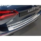 Achterbumperbeschermer | Mercedes-Benz | B-klasse 18- 5d mpv. | W247 | RVS rvs zilver Zijdeglans