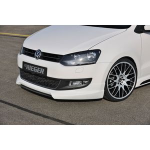 Rieger frontspoiler | Polo 6 (6R): 04.09-01.14 (tot Facelift) - 3-drs., 5-drs. | stuk ongespoten abs | Rieger Tuning