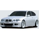 Rieger voorbumper | 3er E46: Compact | stuk ongespoten abs | Rieger Tuning