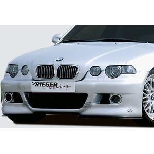 Rieger voorbumper | 3er E46: Compact | stuk ongespoten abs | Rieger Tuning