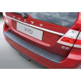 Achterbumper Beschermer | Volvo V70 2013- (excl. XC70) 'Ribbed' | ABS Kunststof | zwart
