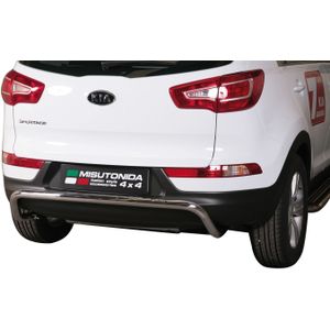 Rear Bar | Kia | Sportage 10-14 5d suv. / Sportage 14-16 5d suv. | RVS rvs zilver Rear Bar