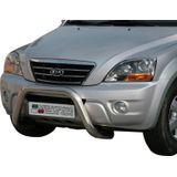 Pushbar | Kia | Sorento 06-09 5d suv. | RVS rvs zilver Super Bar CE-keur