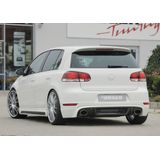 Rieger achteraanzetstuk | Golf 6 GTI - 3-drs., 5-drs., Cabrio  Golf 6 GTD - 3-drs., 5-drs. | stuk carbonlook abs | Rieger Tuning