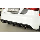 Diffuser | Audi S3 (8V) Hatchback 2013-2016 | voor orig. S3 uitlaat | stuk glanzend abs | Rieger Tuning