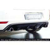 Rieger diffuser | Golf 6 GTI - 3-drs., 5-drs., Cabrio | stuk ongespoten abs | Rieger Tuning