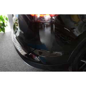 Achterbumperbeschermer | Toyota RAV4 IV 2015-2019 | RVS zilver
