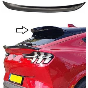 Achterspoiler Add-on | Ford | Mustang Mach-E 21- 5d suv | Sport-Look | glanzend zwart