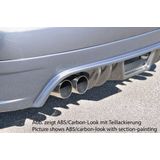 Rieger achteraanzetstuk | Touran (1T): 03.03-10.06 (tot Facelift) - Van | stuk ongespoten abs | Rieger Tuning