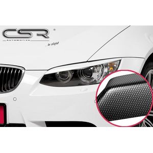 Koplampspoilers | BMW 3er E92/E93 Coupé/Cvanafrio 2006-03/2010 | ABS Carbon Look