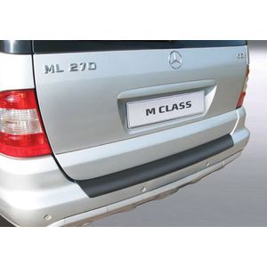 Achterbumper Beschermer | Mercedes-Benz ML W163 2001-2005 | ABS Kunststof | zwart