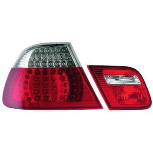 Achterlichten | BMW | 3-serie Coupé 03-06 2d cou. E46 | LED | rood en wit | 04