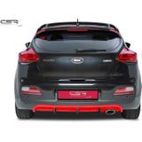 Dakspoilerlip | Kia | Ceed 12-15 3d hat. / Ceed 15- 3d hat. | ABS Kunststof ongespoten