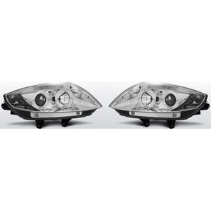 Koplampen Angel Eyes | BMW Z4 E85 Roadster / E86 Coupé 2002-2008 | met verstelmotor | chroom