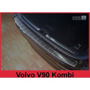 Achterbumperbeschermer | Volvo V90 2016- | zwart
