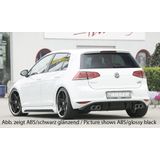 Rieger diffuser | VW Golf 7 GTI, GTE, GTD tot facelift | ABS | Carbon look