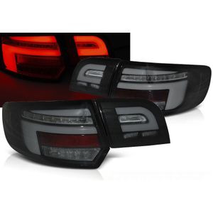 Achterlichten | Audi | A3 Sportback 04-08 5d hat. | type 8P | LED | Dynamic Turn Signal | LED BAR | zwart