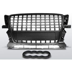 Grille | S-Line Style | Audi Q5 2008-2012 | ABS Kunststof | zwart