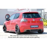 Rieger achteraanzetstuk | Golf 5 - 3-drs., 5-drs., GTI | stuk carbonlook abs | Rieger Tuning