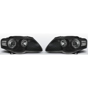 Koplampen Angel Eyes | Volkswagen Passat B6 3C 2005-2010 | zwart