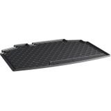 Rubber kofferbakmat | Skoda | Fabia 21- 5d hat. | lage laadvloer | zwart | Gledring