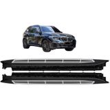 Running boards | BMW | X5 G05 2018-, 5d suv | OEM-Look | Treeplanken | Side Steps | ONGESPOTEN