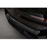 Achterbumperbeschermer | Opel | Astra 21- 5d hat. | type L | Ribs | RVS zwart