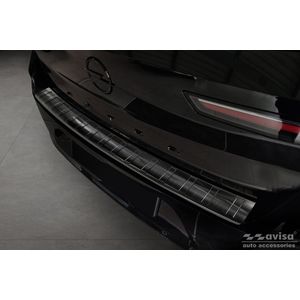 Achterbumperbeschermer | Opel | Astra 21- 5d hat. | type L | Ribs | RVS zwart