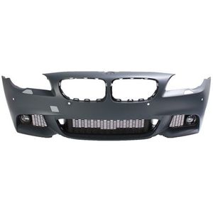 Voorbumper  BMW 5 serie F10/F11 ABS M-tech/M-pakket met PDC voorbereiding en mistlampen