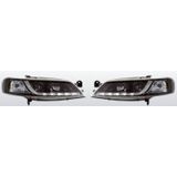 Koplampen Devil Eyes | Opel Vectra B 1995-1998 | zwart